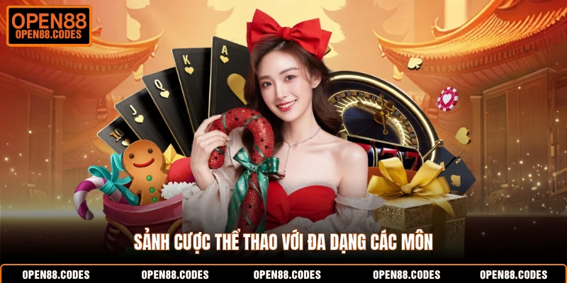 Sảnh cược thể thao với đa dạng các môn