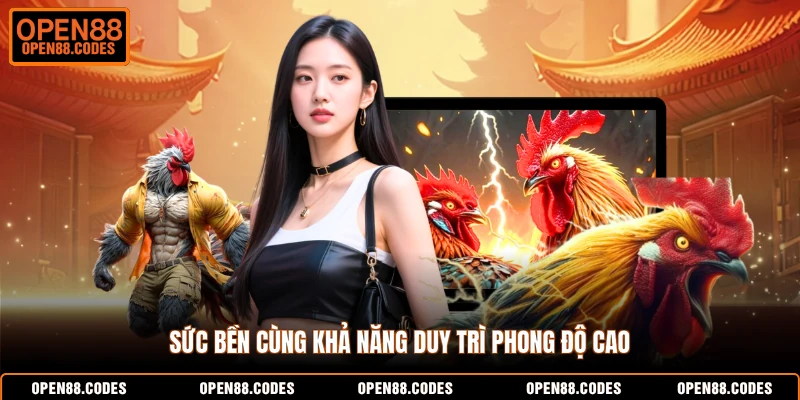 Sức bền cùng khả năng duy trì phong độ cao