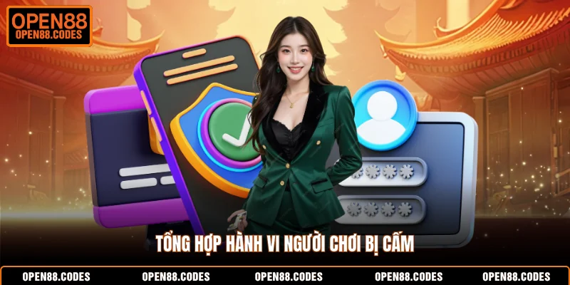 Tổng hợp hành vi người chơi bị cấm