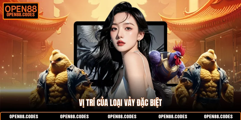 Vị trí của loại vảy đặc biệt